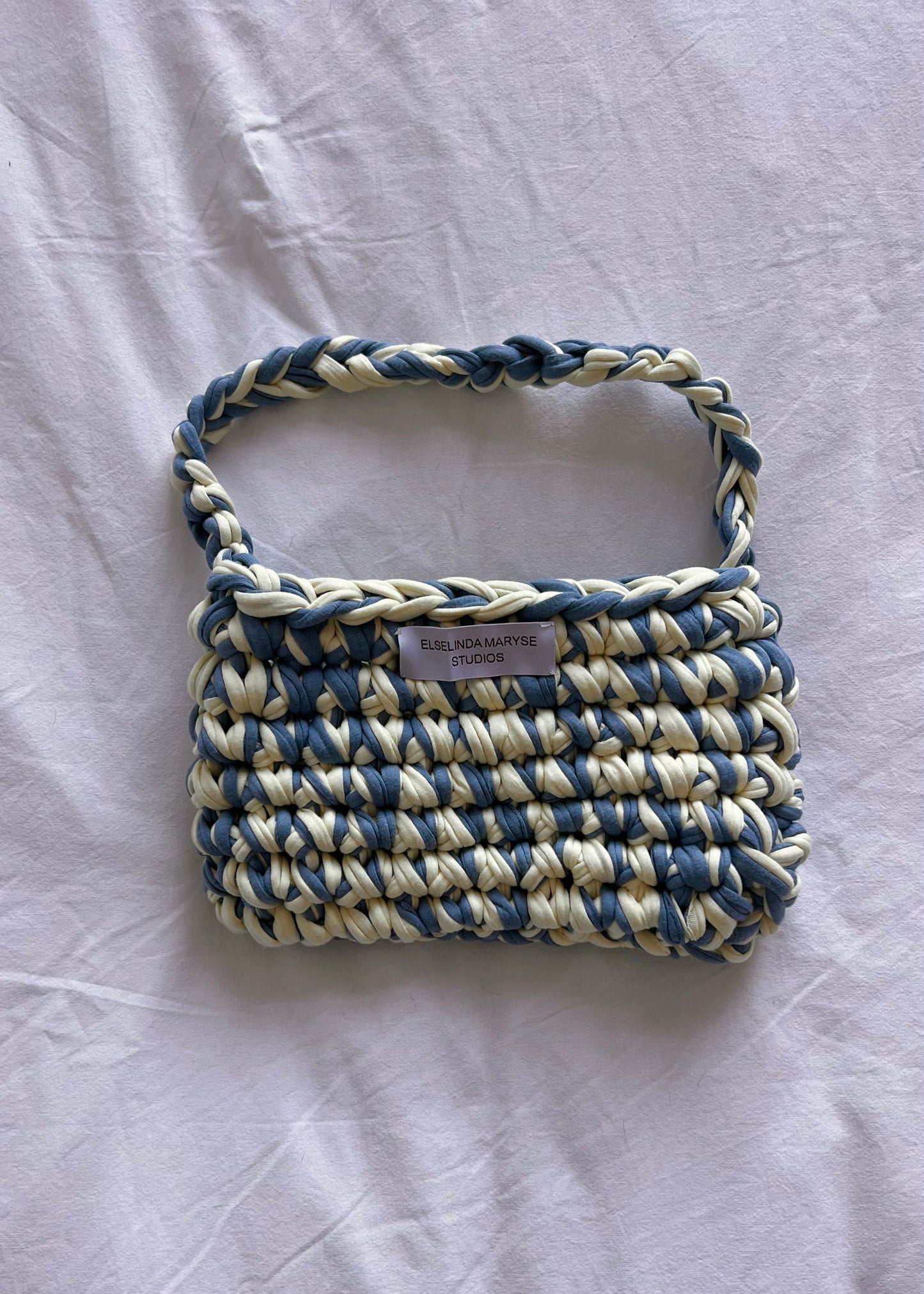 Azure Twist Bag