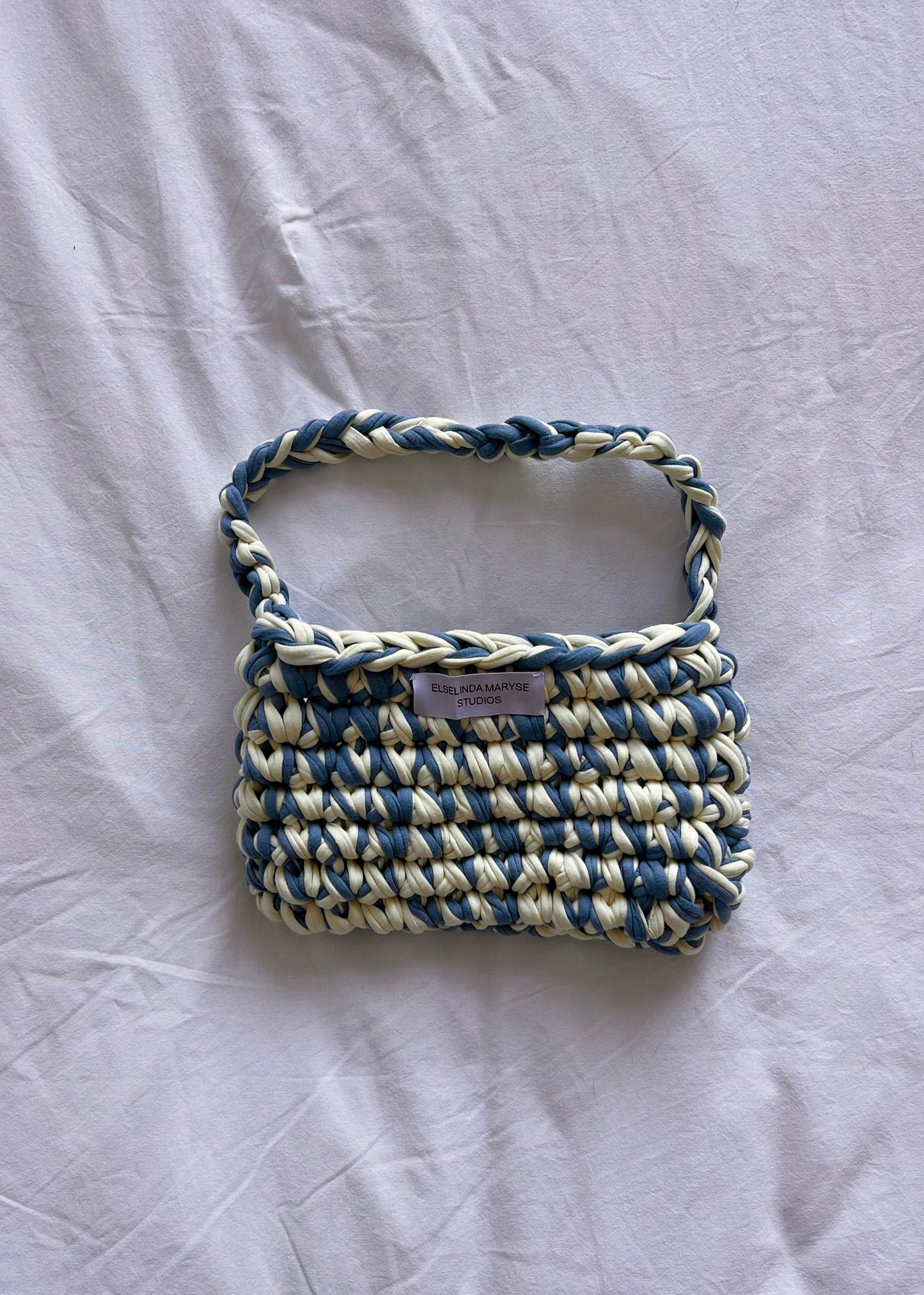 Azure Twist Bag