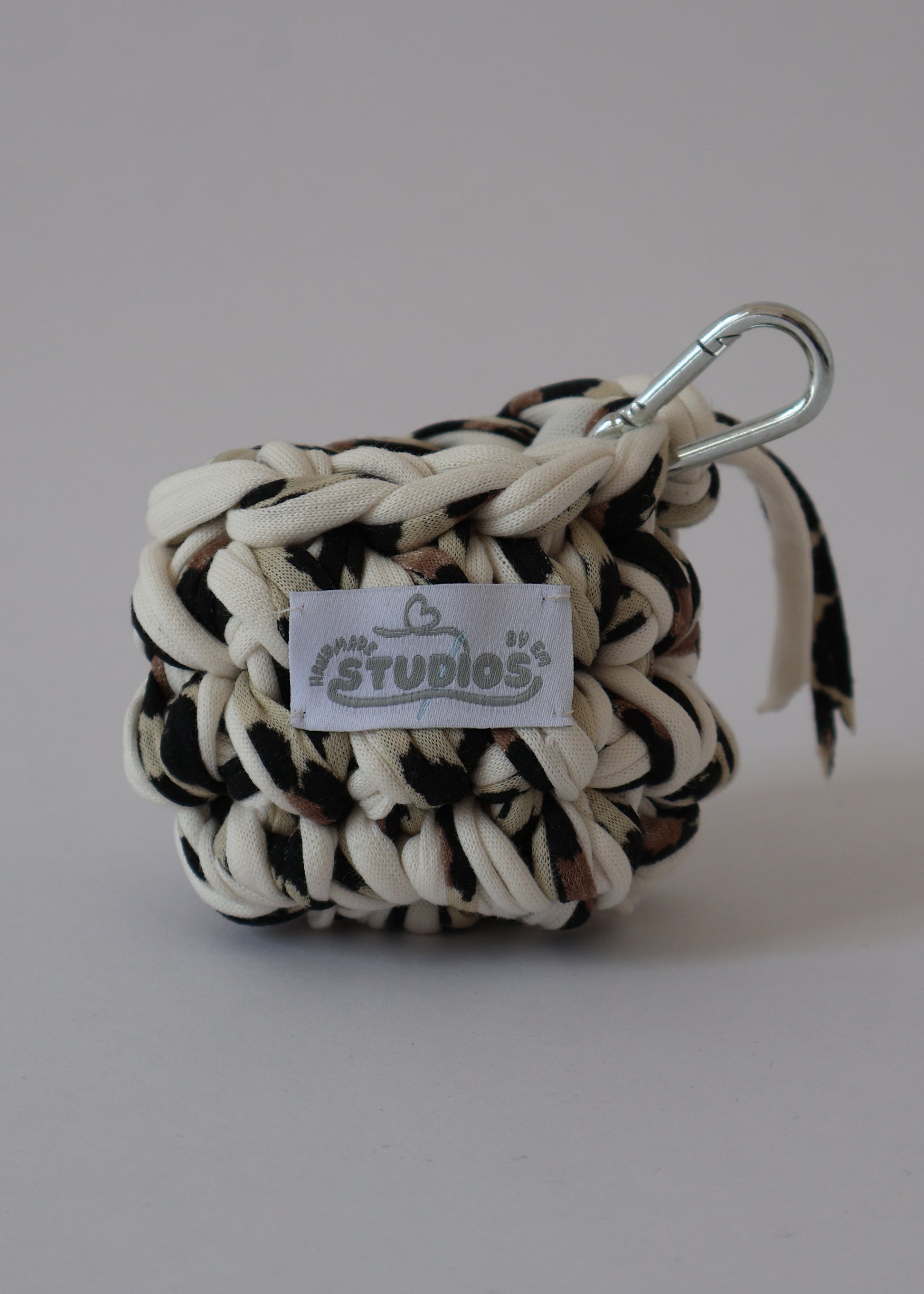 Protect your EarPods in style with our Wild Thing crochet case — bold, eco-friendly, and ready to clip and go wherever you do.