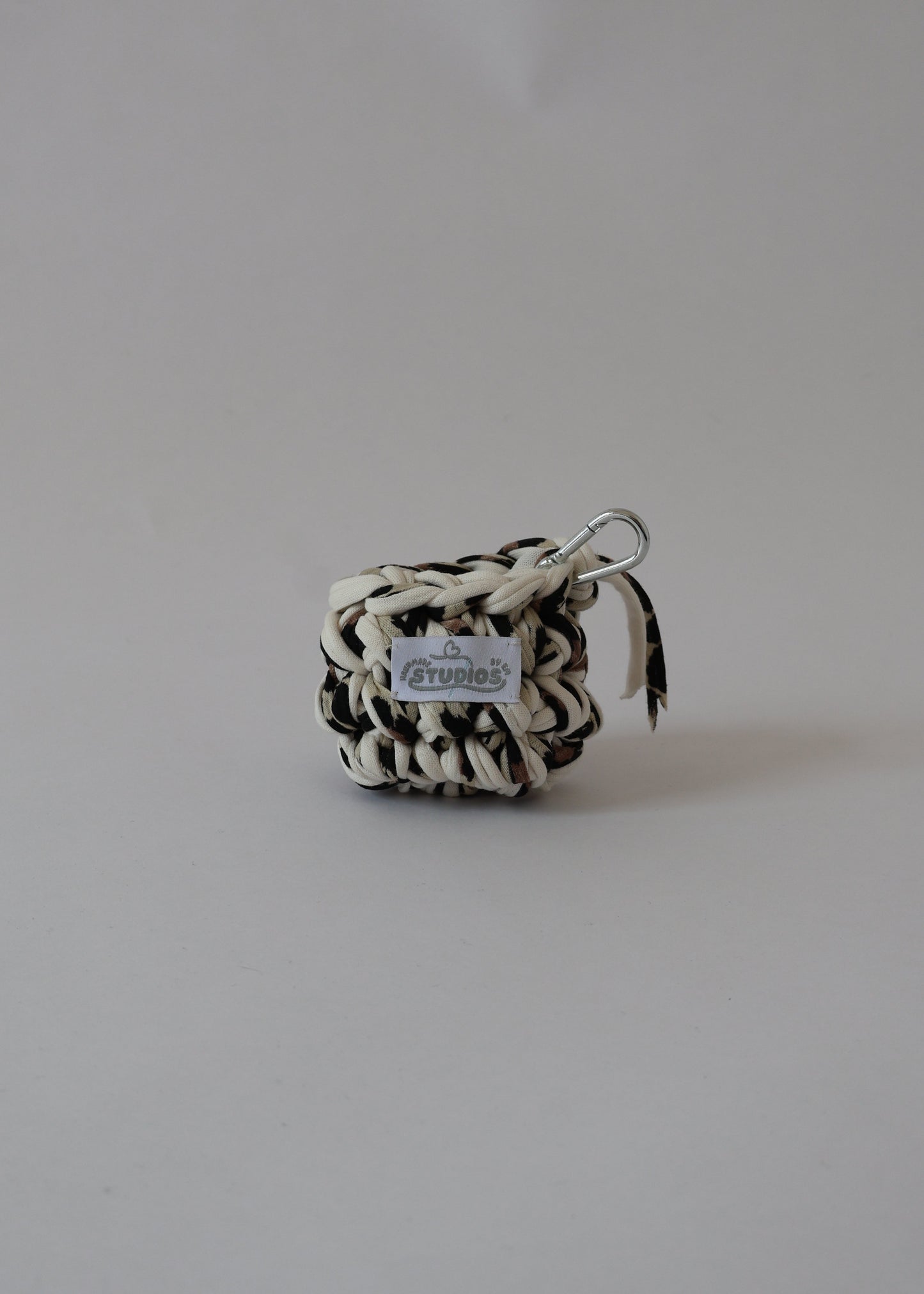 Protect your EarPods in style with our Wild Thing crochet case — bold, eco-friendly, and ready to clip and go wherever you do.