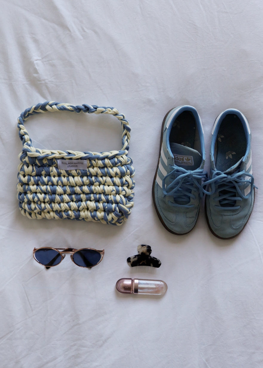 Azure Twist Bag